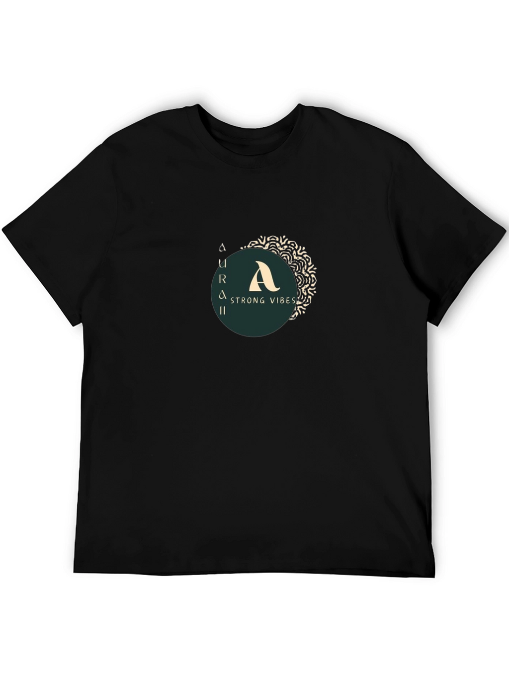 Aura Strong Vibes Graphic T-Shirt