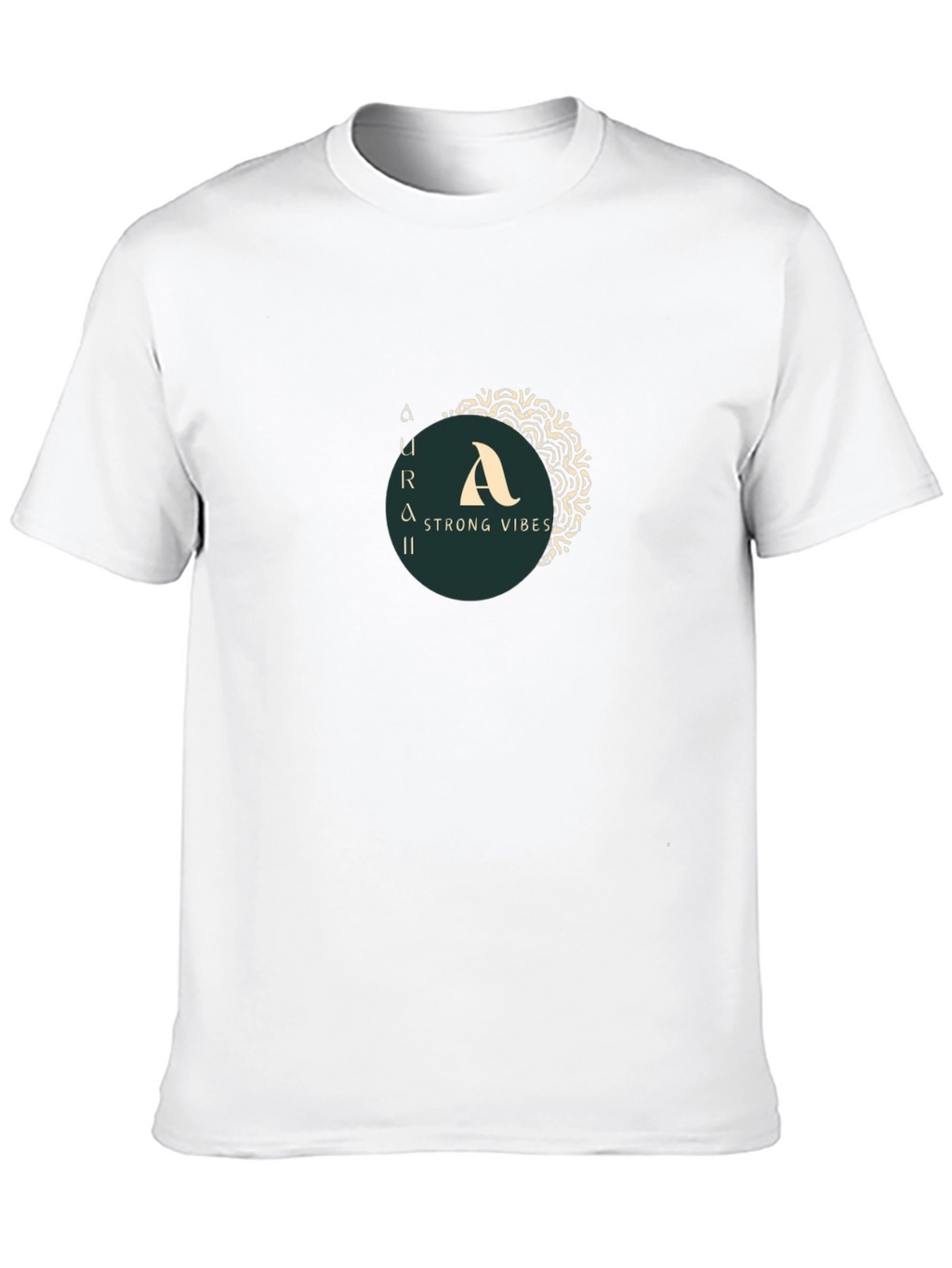 Aura Strong Vibes Graphic T-Shirt