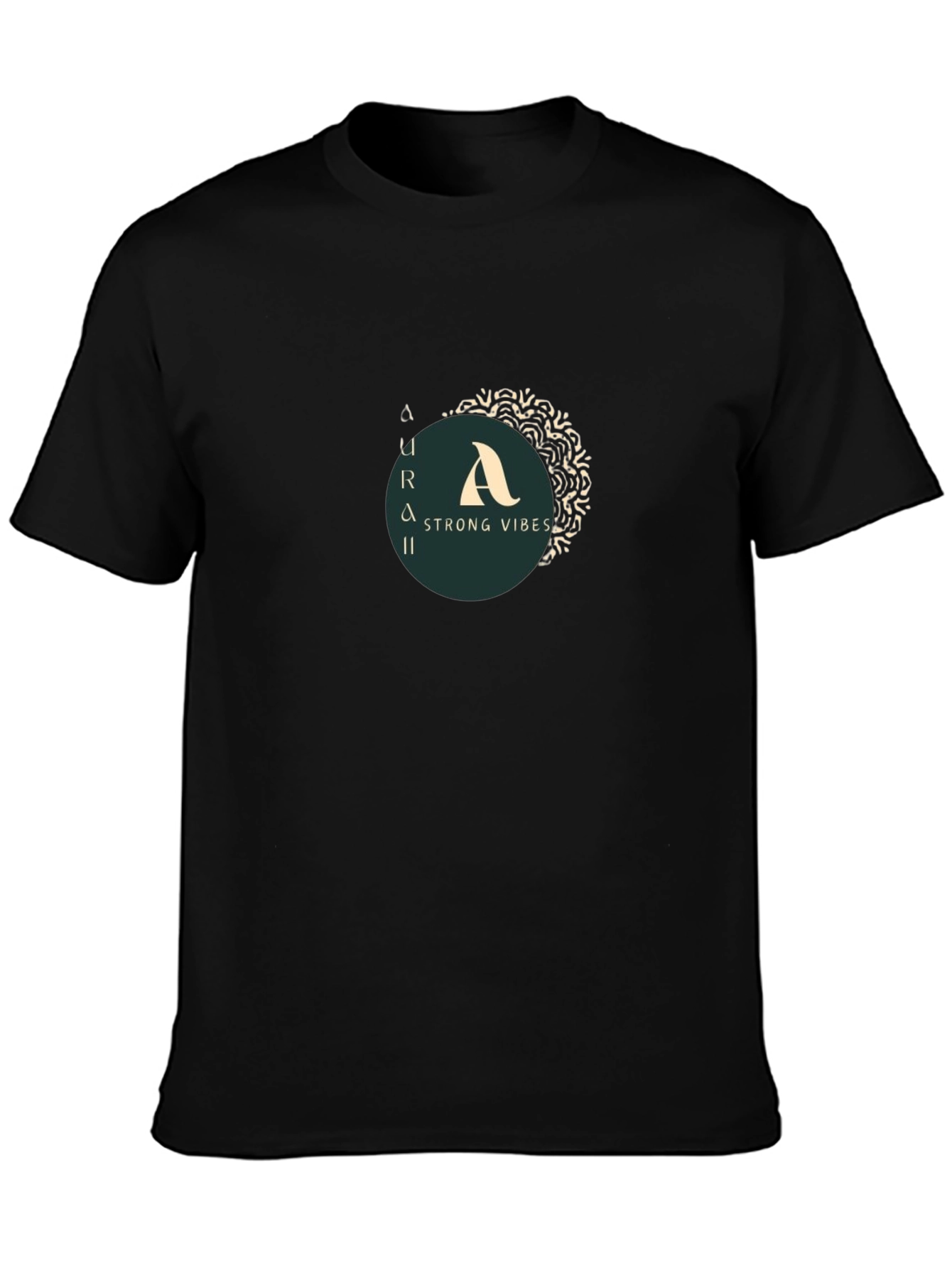 Aura Strong Vibes Graphic T-Shirt