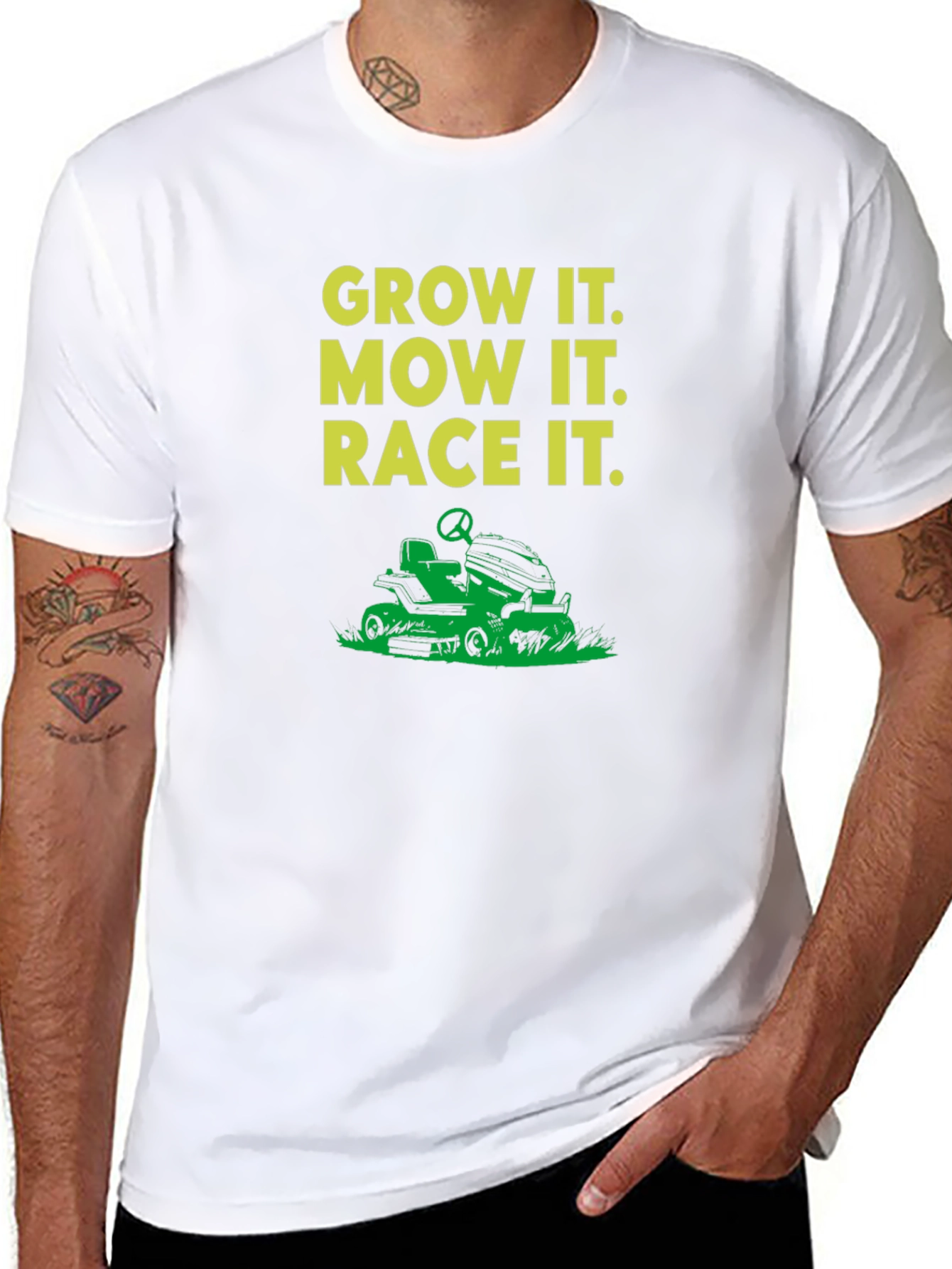 Grow It Mow It Race It T-Shirt