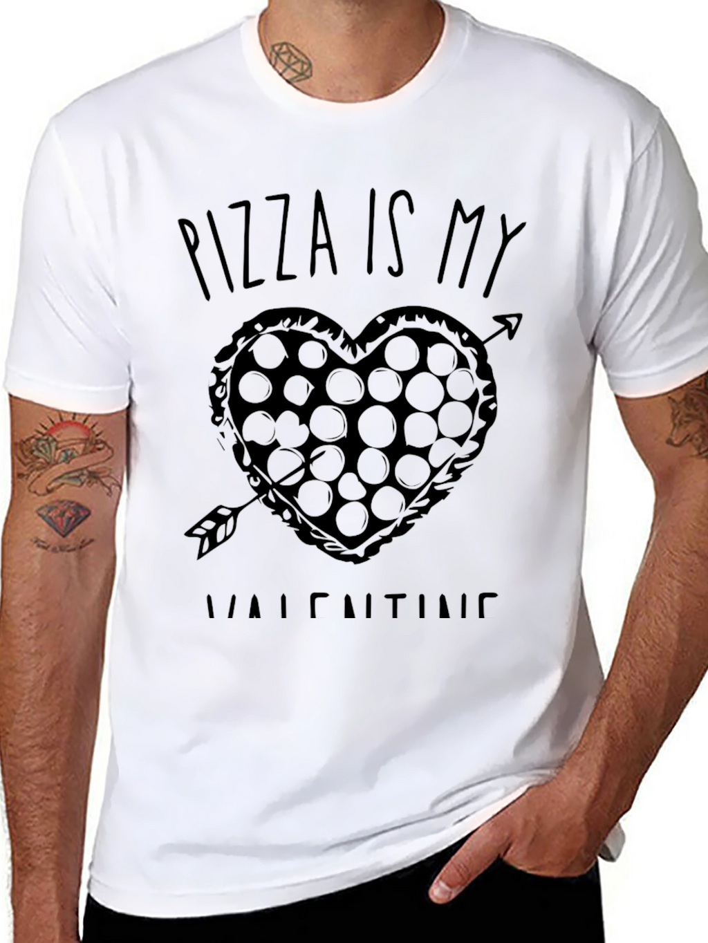 Pizza Is My Valentine T-Shirt