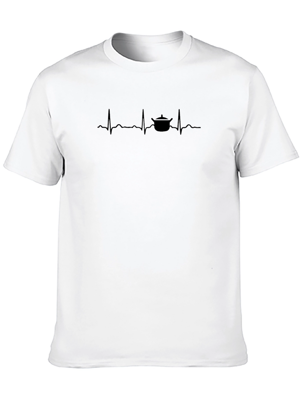 Chefs Heartbeat T-Shirt - Culinary Passion Tee