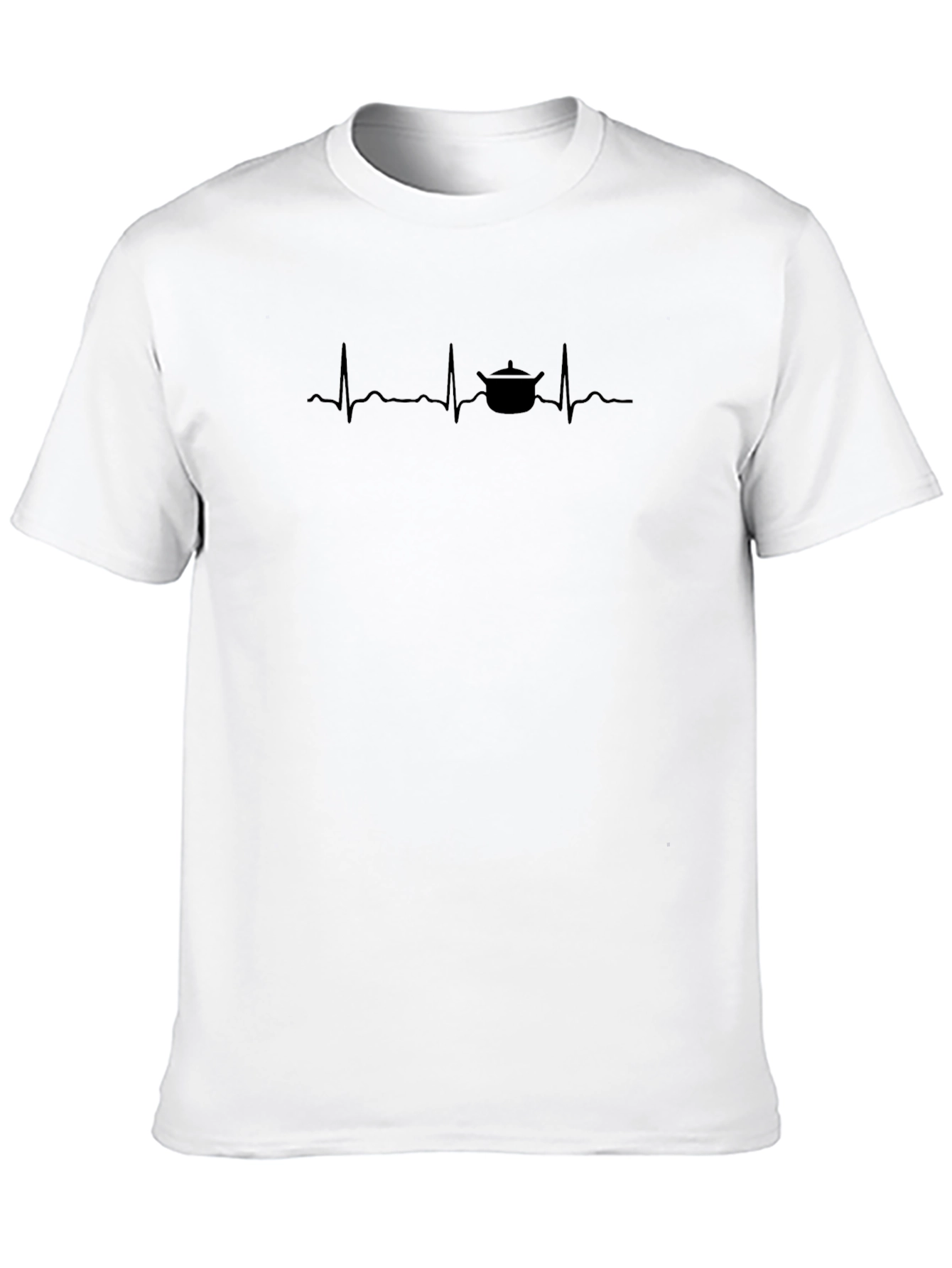 Chefs Heartbeat T-Shirt - Culinary Passion Tee