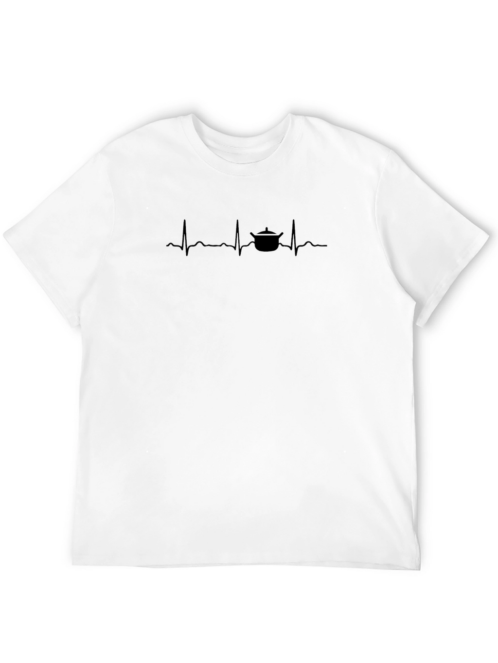 Chefs Heartbeat T-Shirt - Culinary Passion Tee