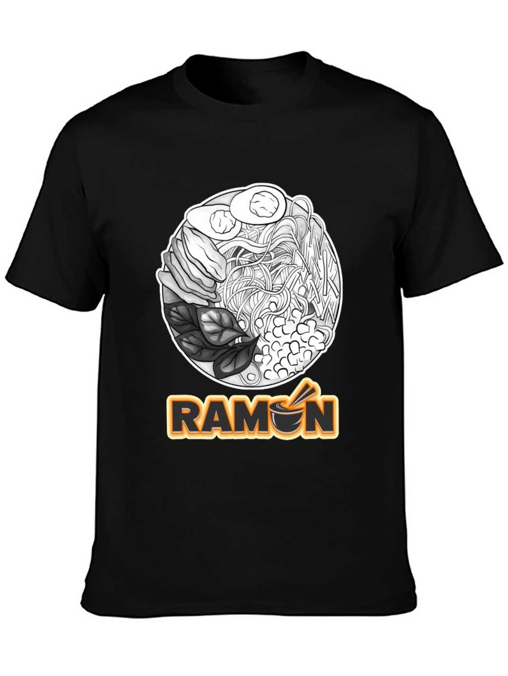 Ramen Graphic Tee - Unique Foodie T-Shirt