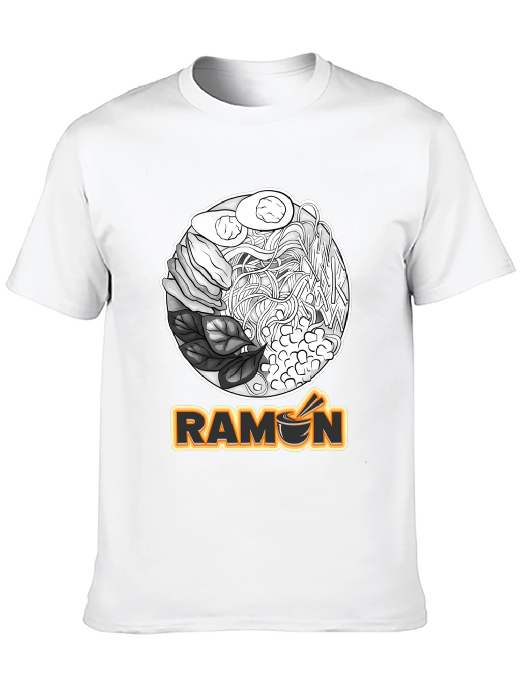 Ramen Graphic Tee - Unique Foodie T-Shirt