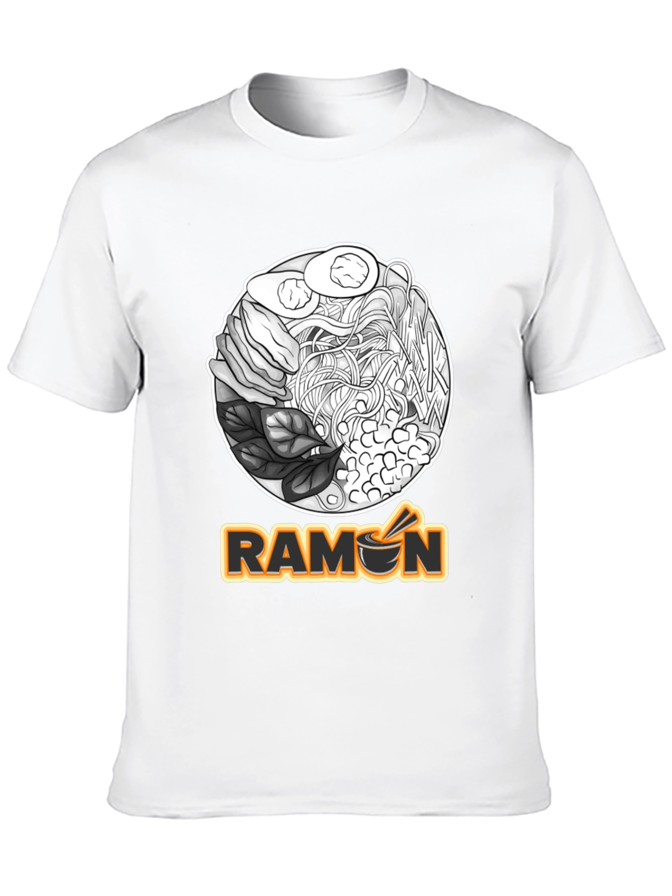 Ramen Graphic Tee - Unique Foodie T-Shirt
