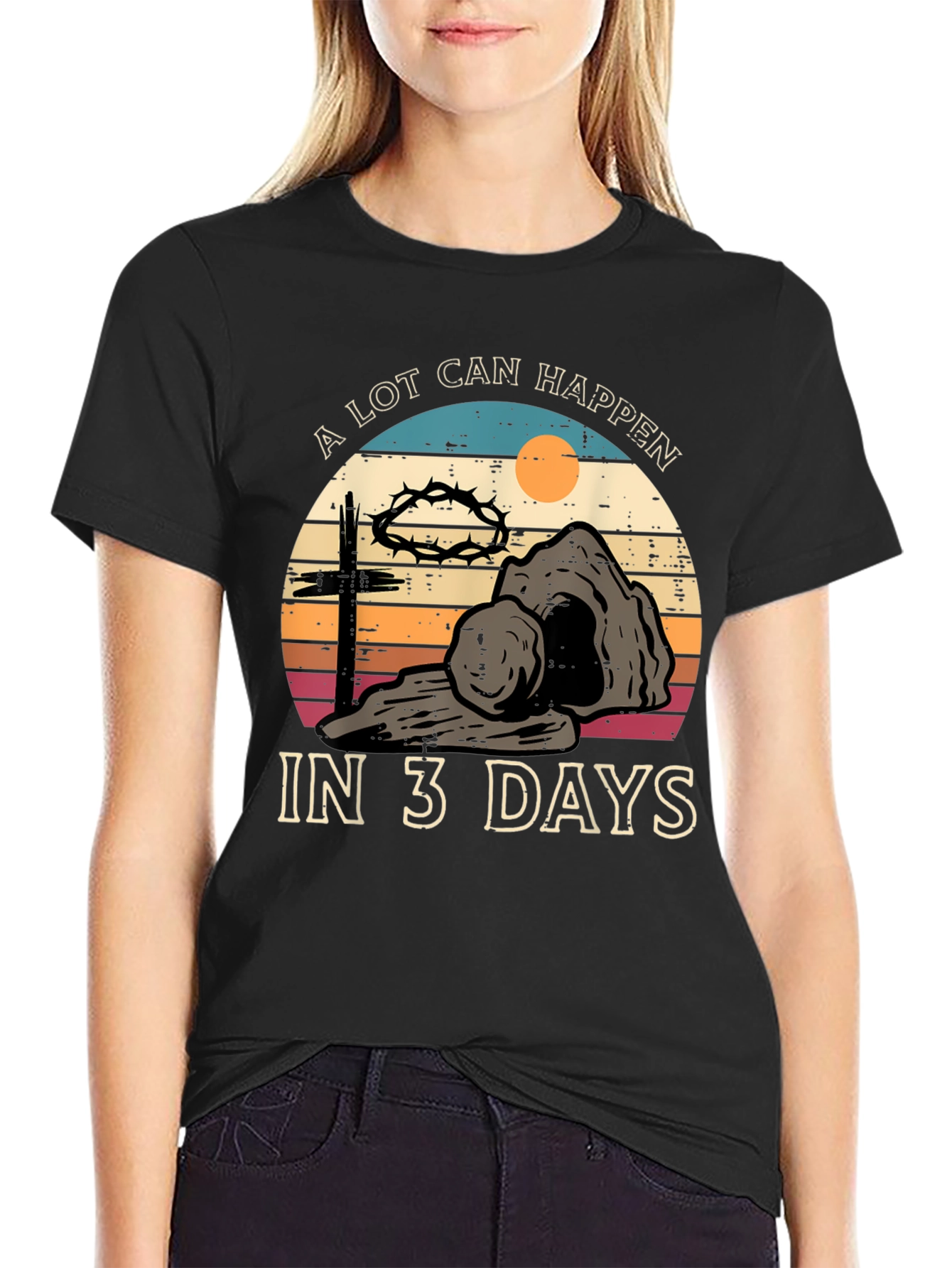 A Lot Can Happen in 3 Days Easter T-Shirt