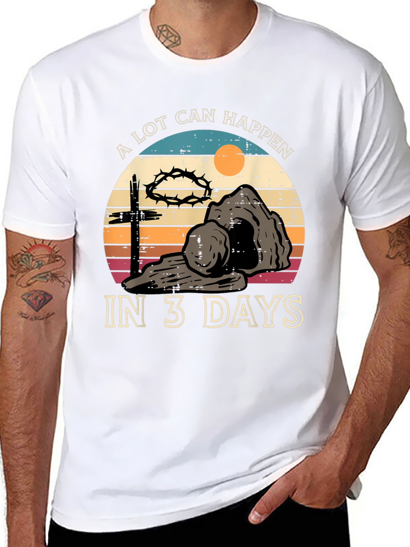 A Lot Can Happen in 3 Days Easter T-Shirt