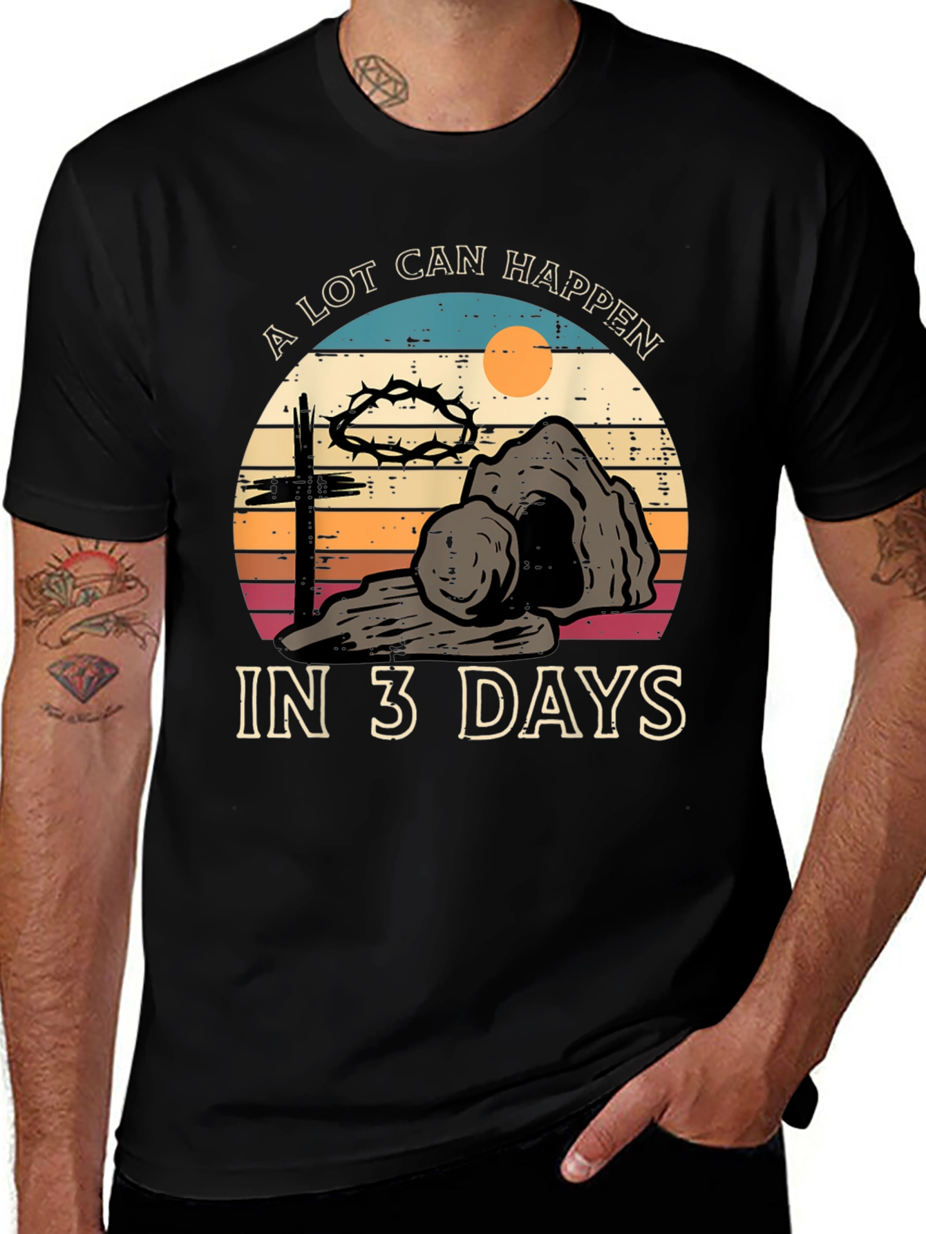 A Lot Can Happen in 3 Days Easter T-Shirt