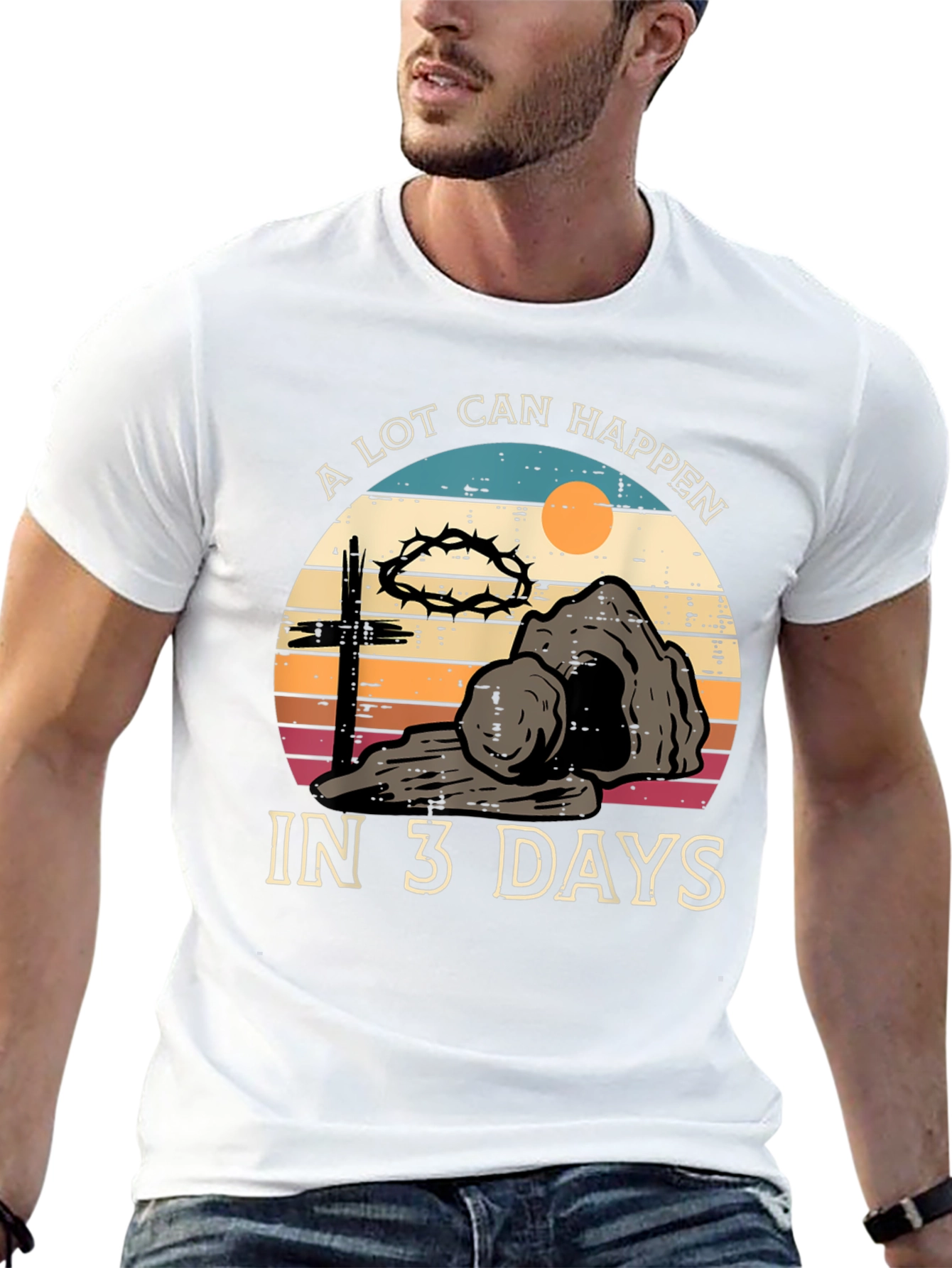 A Lot Can Happen in 3 Days Easter T-Shirt