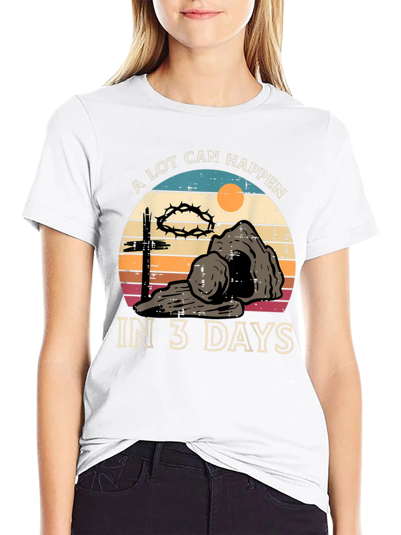 A Lot Can Happen in 3 Days Easter T-Shirt