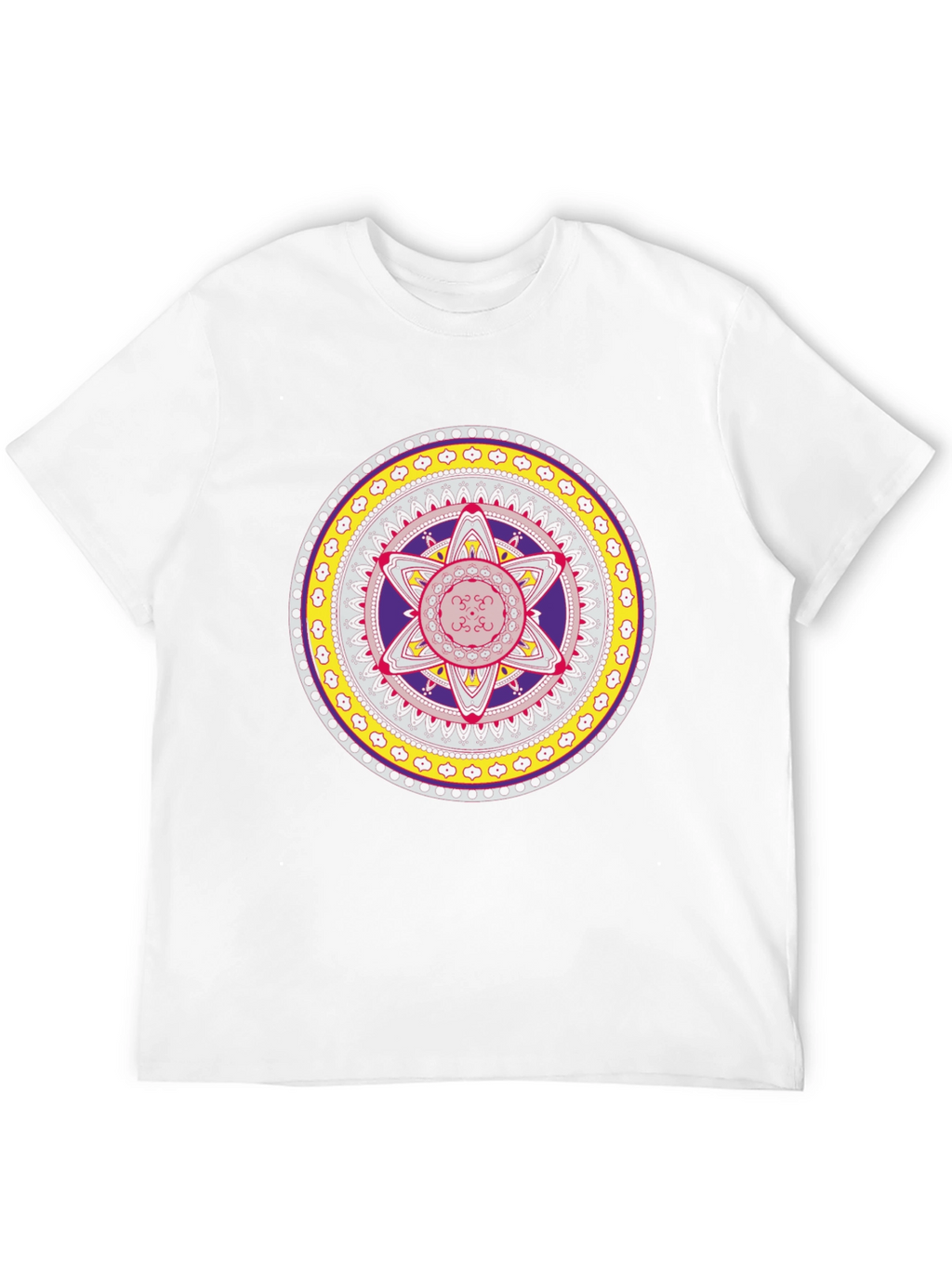 Geometric Mandala Graphic T-Shirt