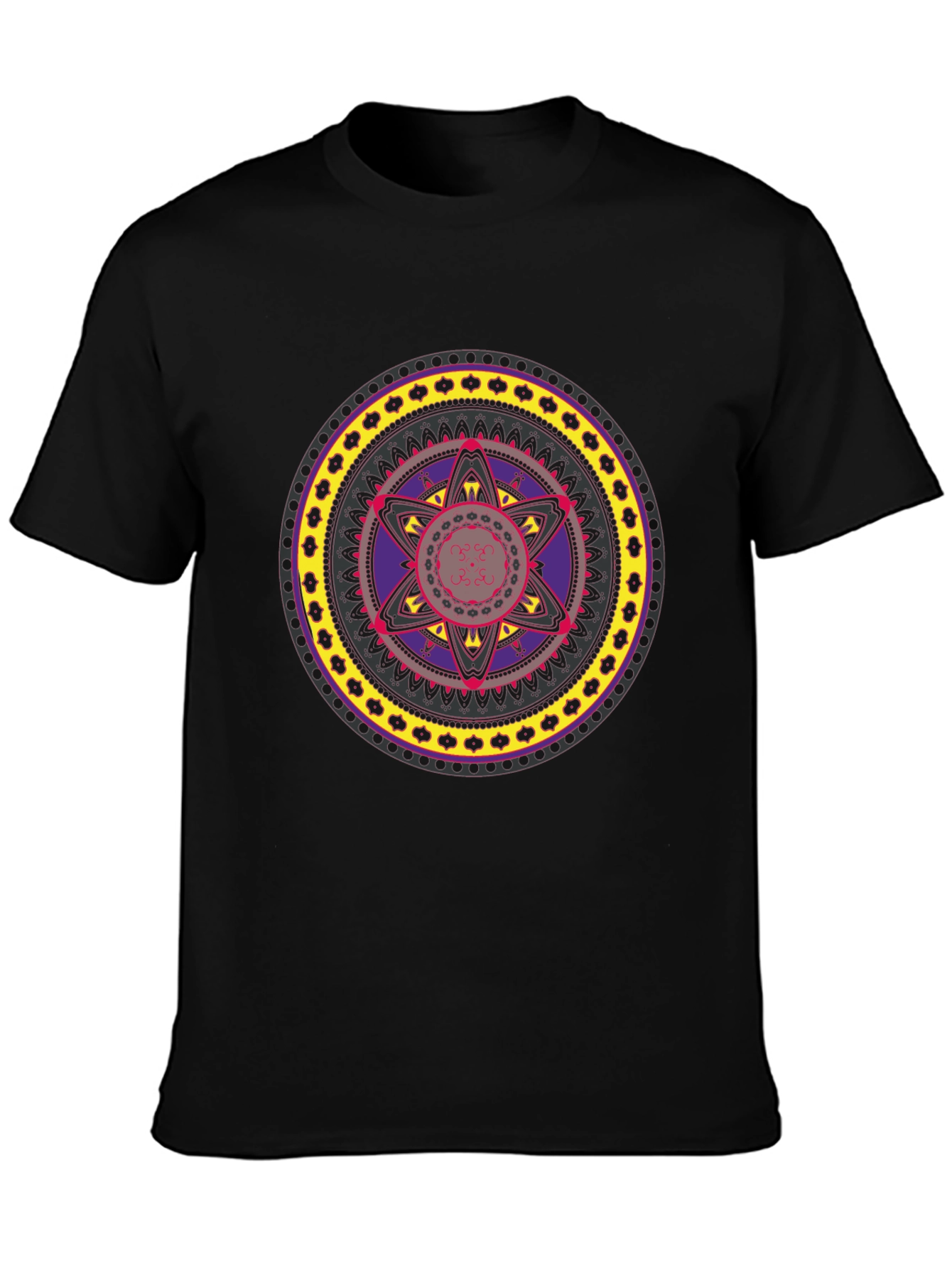 Geometric Mandala Graphic T-Shirt