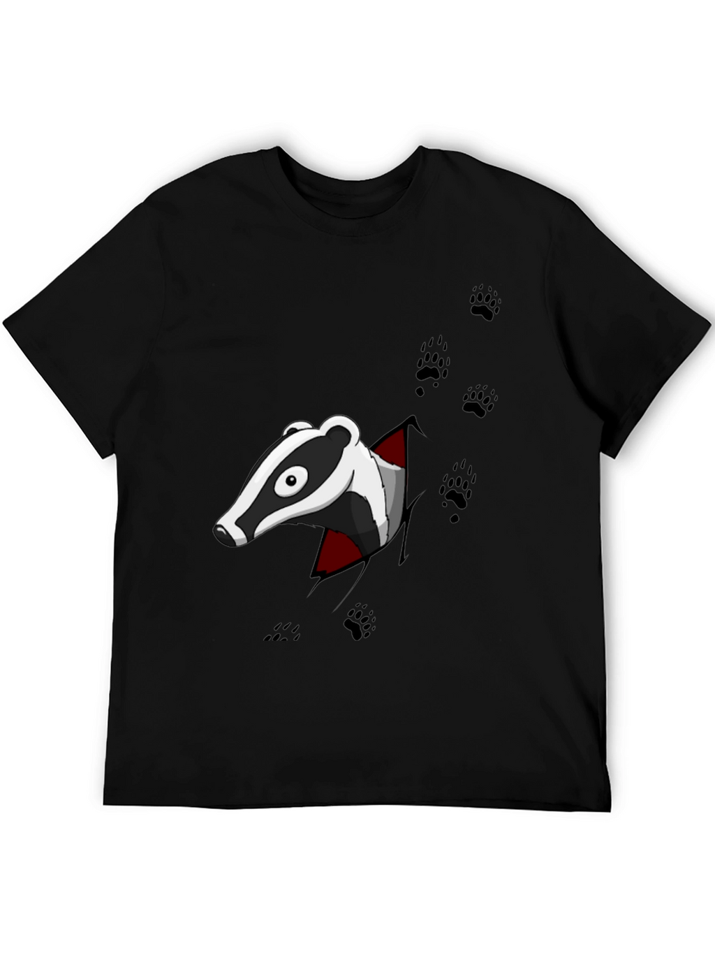 Badger Graphic Print T-Shirt