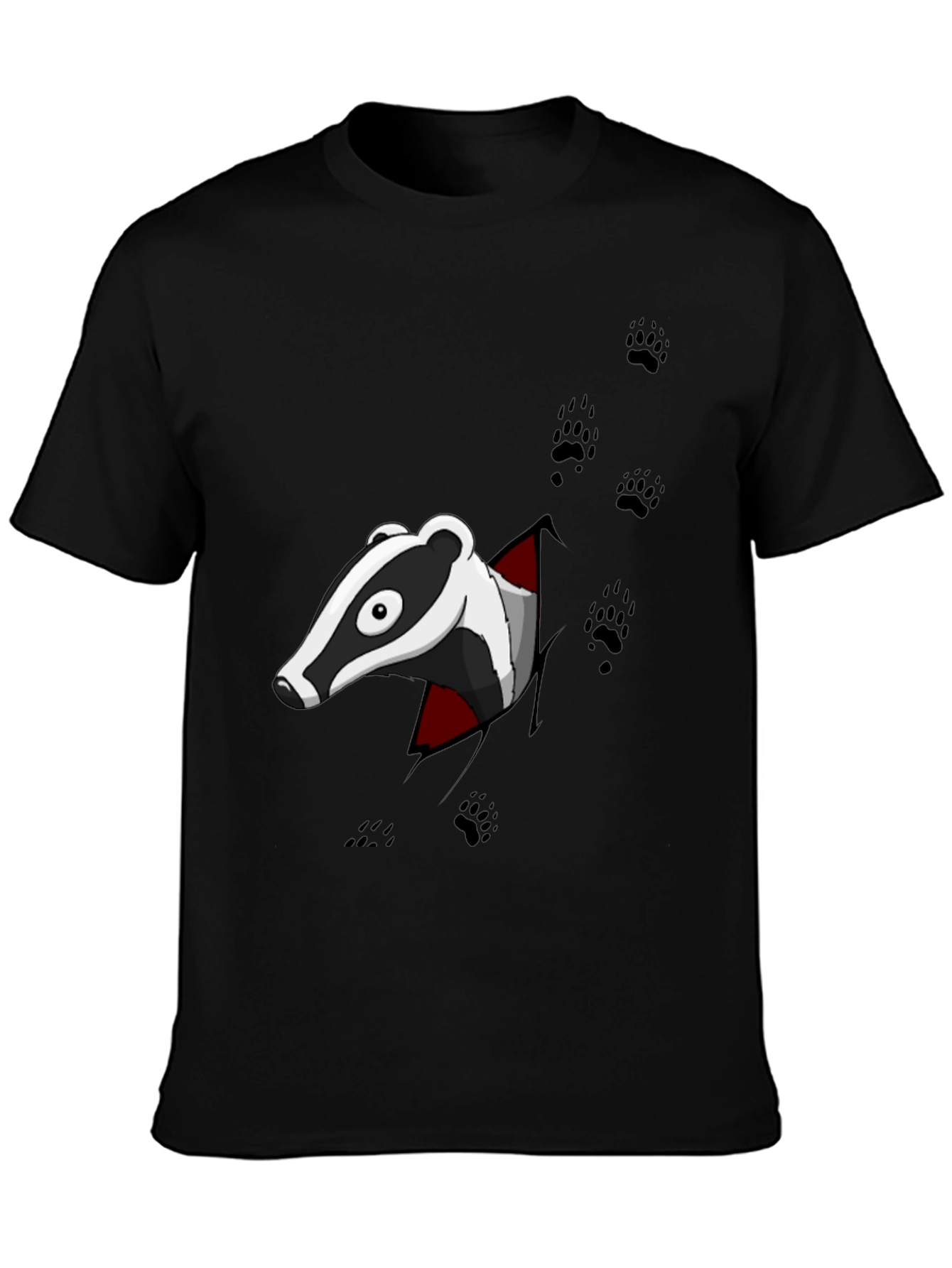 Badger Graphic Print T-Shirt