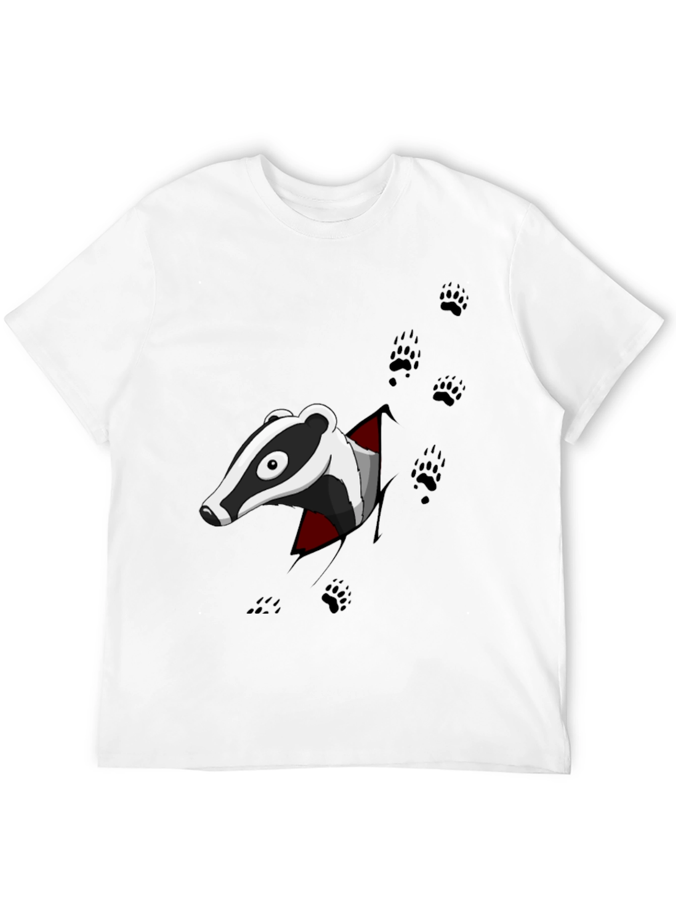 Badger Graphic Print T-Shirt