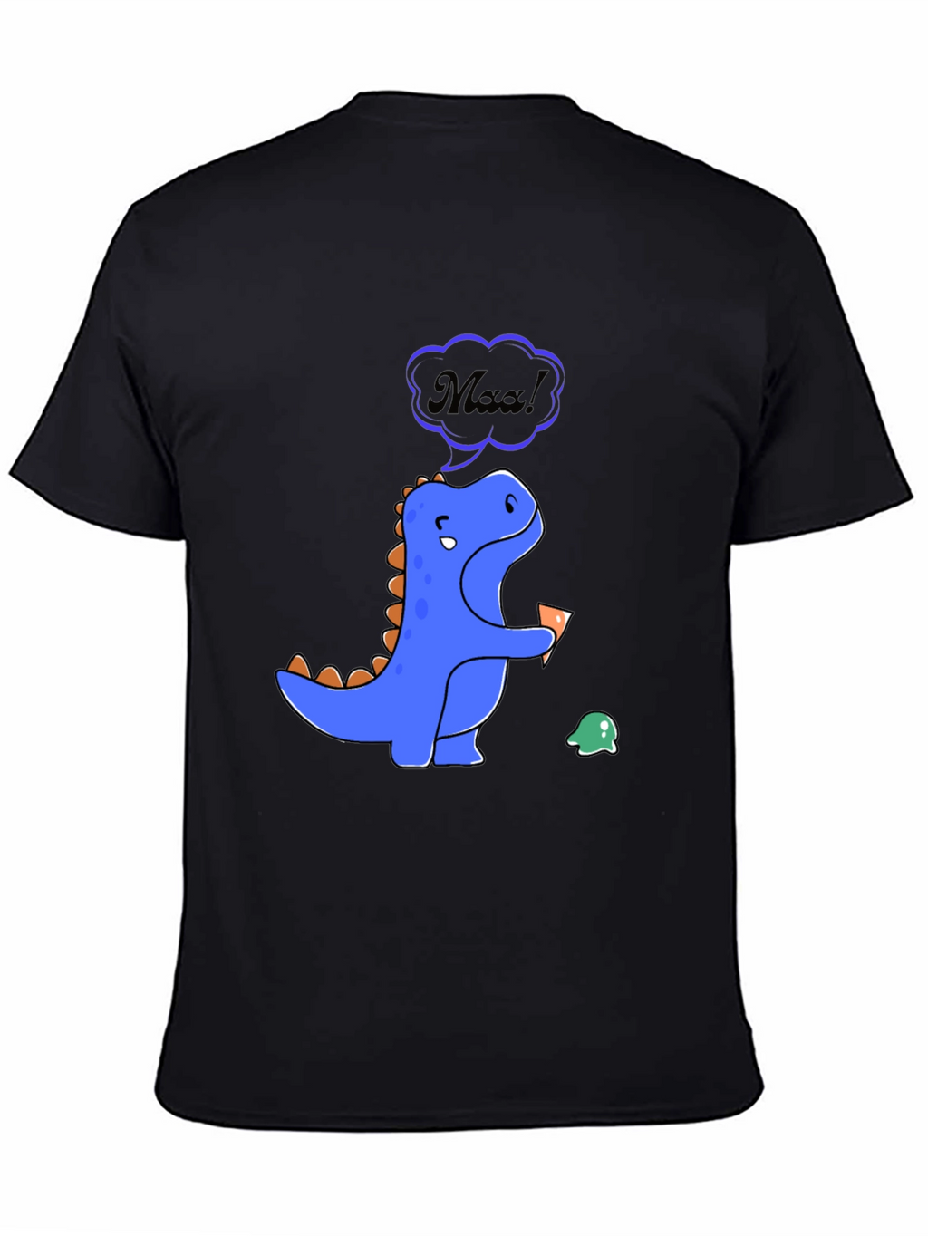 Dinosaur Maa! Black Graphic Tee
