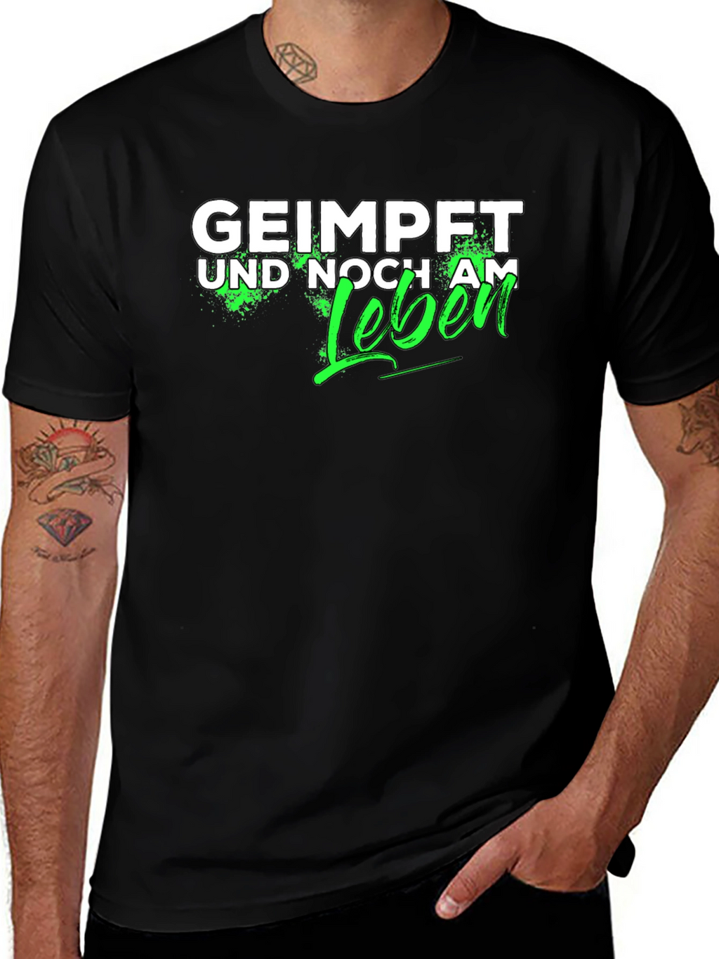 Geimpft Und Noch Am Leben T-Shirt