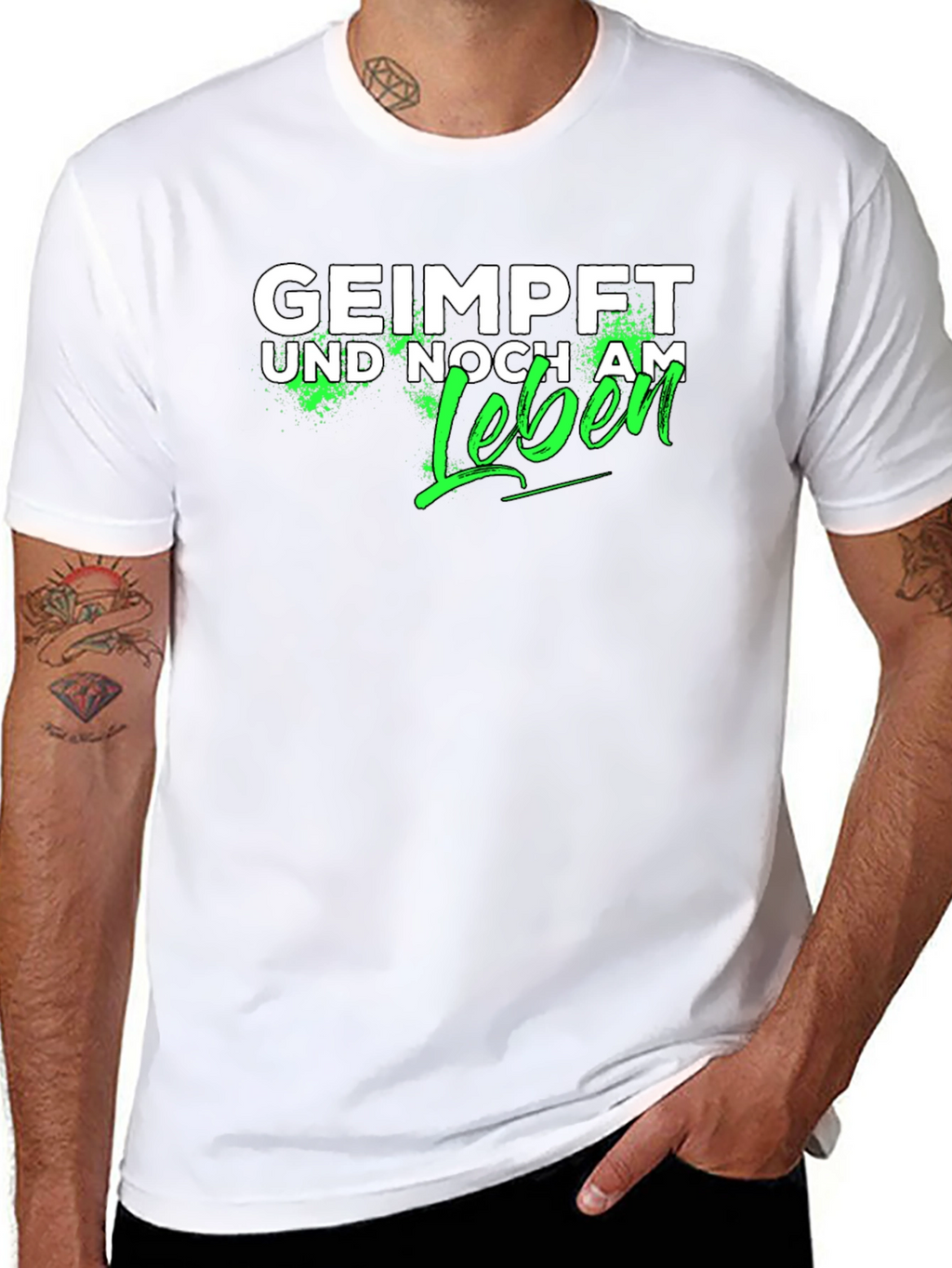 Geimpft Und Noch Am Leben T-Shirt