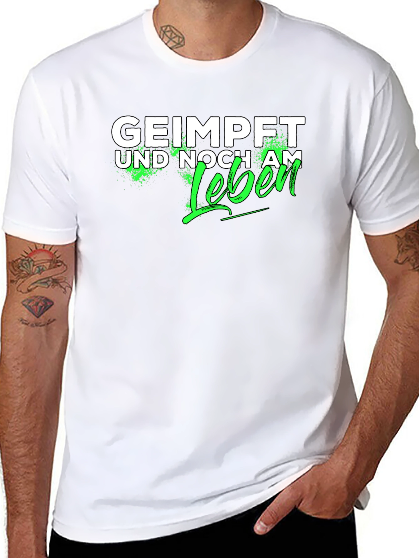 Geimpft Und Noch Am Leben T-Shirt