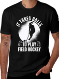 Field Hockey Balls Graphic T-Shirt