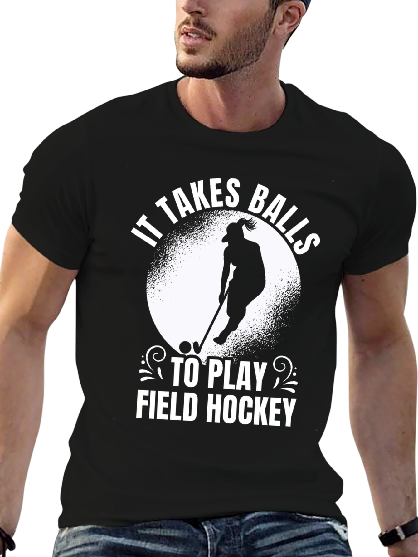 Field Hockey Balls Graphic T-Shirt