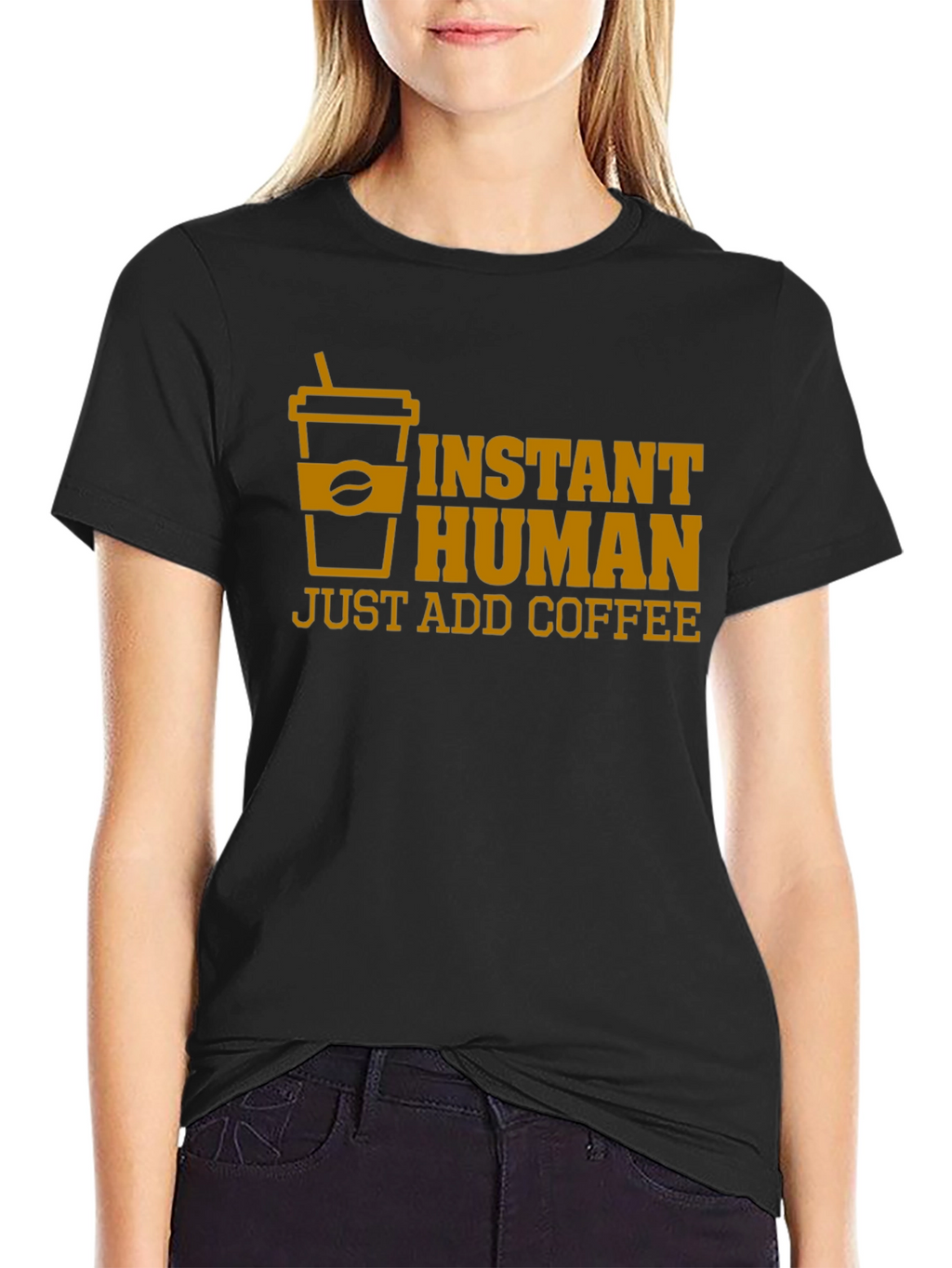 Instant Human Just Add Coffee T-Shirt