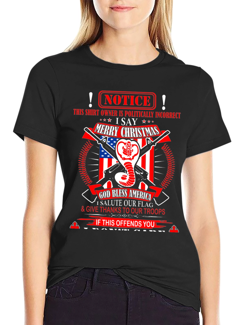 Politically Incorrect Patriotic Graphic Tee