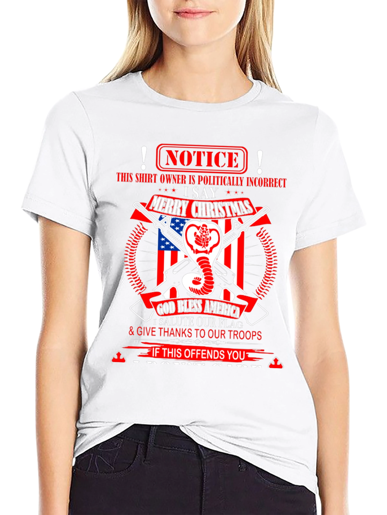 Politically Incorrect Patriotic Graphic Tee
