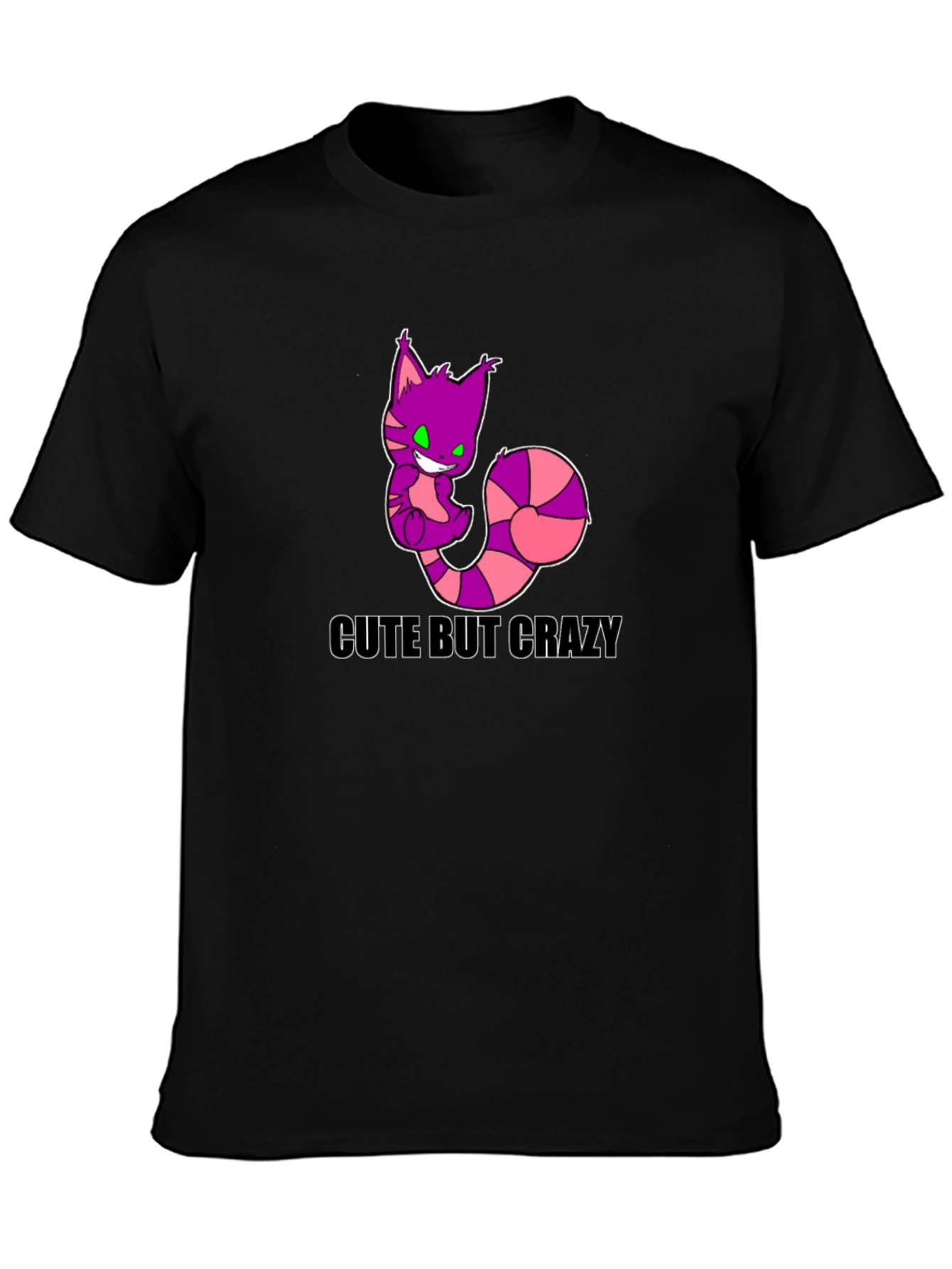 Cute But Crazy Cheshire Cat T-Shirt