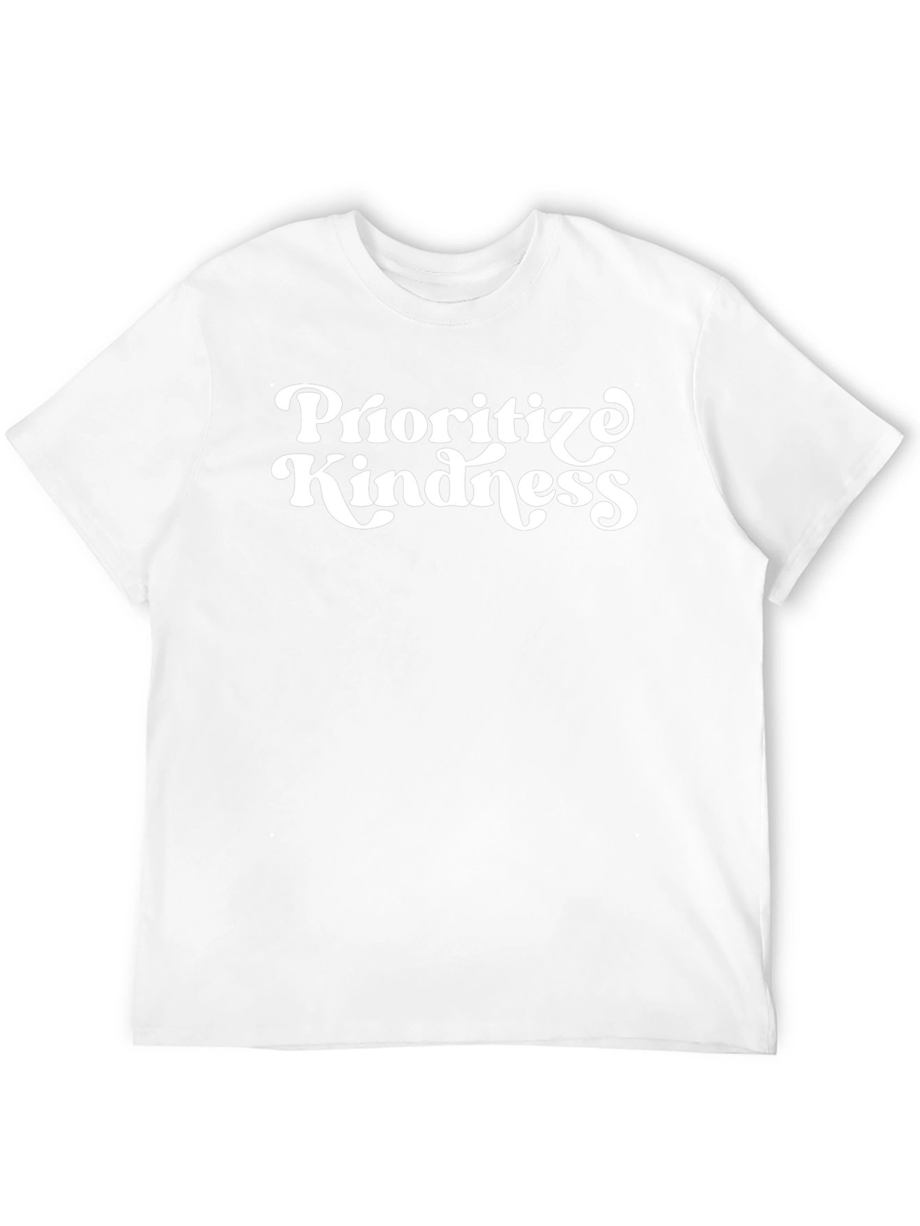 Prioritize Kindness Black Graphic Tee