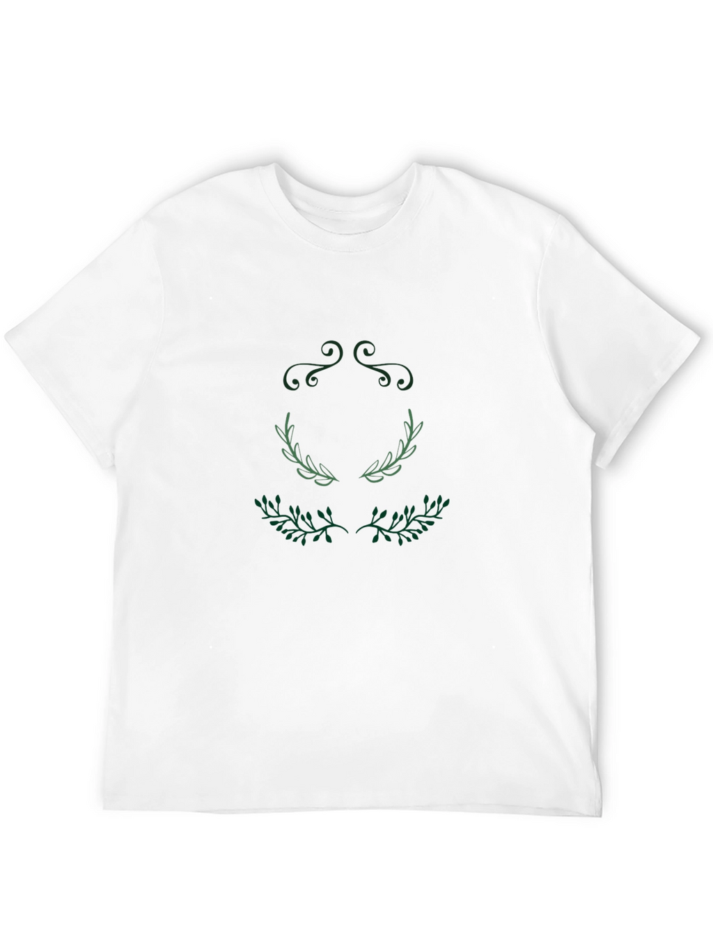 Botanical Laurel Wreath Graphic Tee