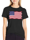 American Flag Graphic T-Shirt - Patriotic Pride