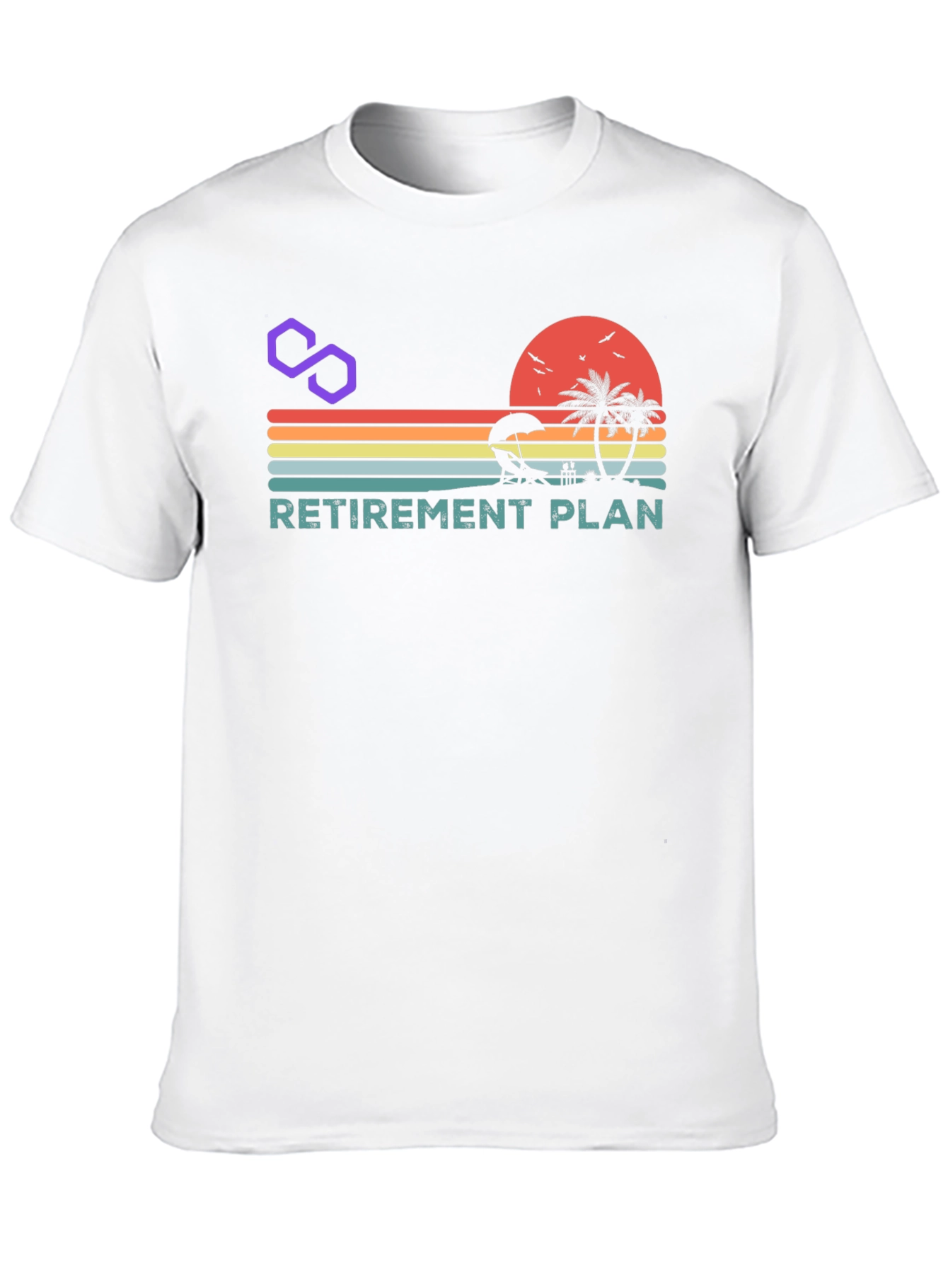 Retirement Plan Beach T-Shirt