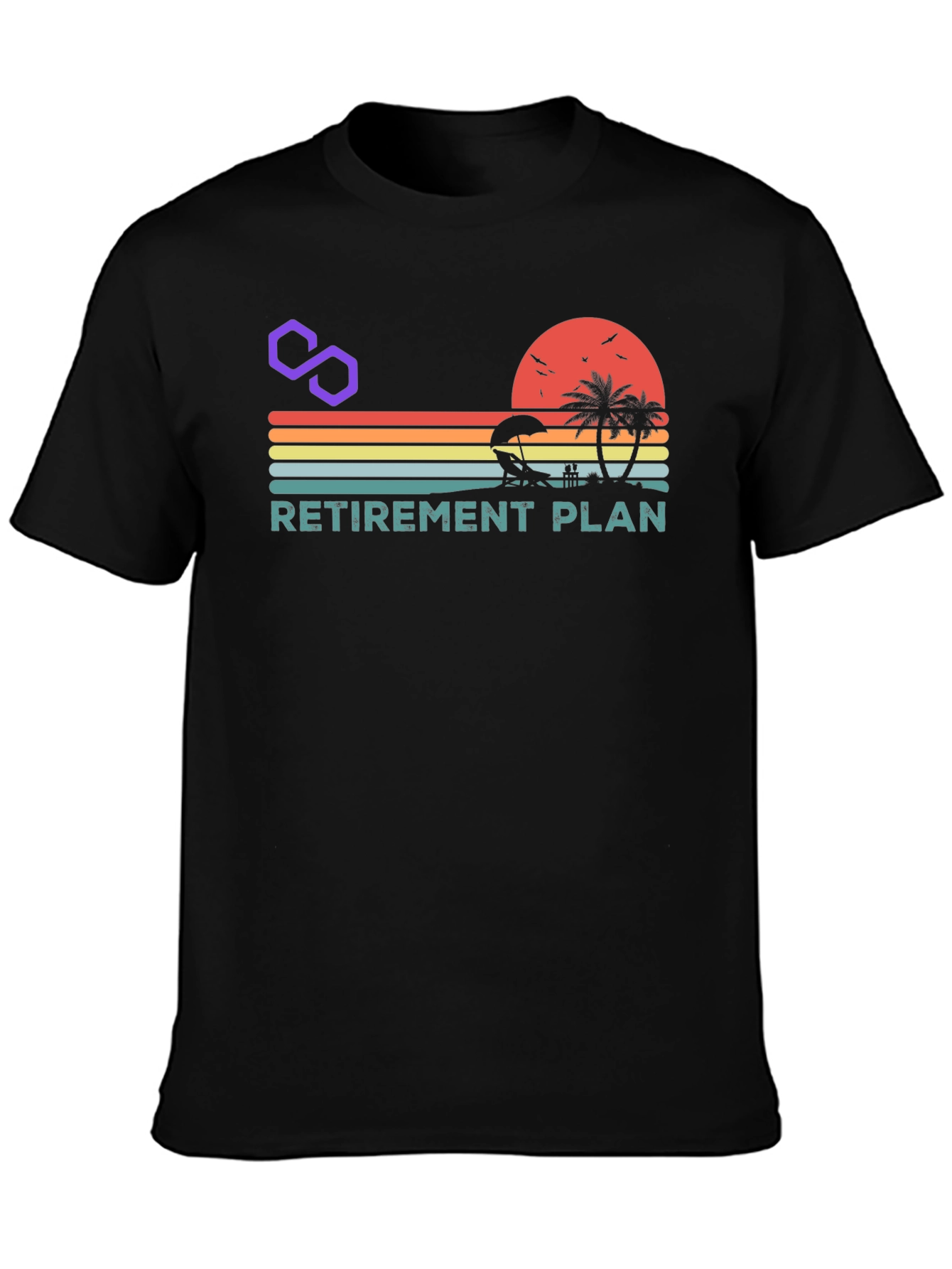 Retirement Plan Beach T-Shirt