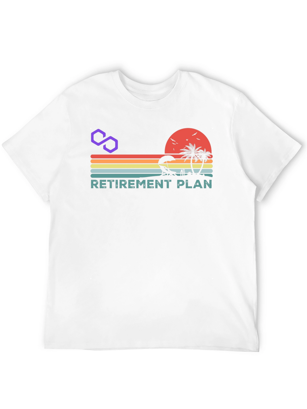 Retirement Plan Beach T-Shirt