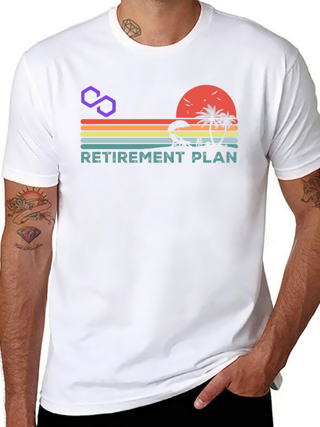 Retirement Plan Beach T-Shirt