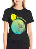 Believe You Can Black T-Shirt