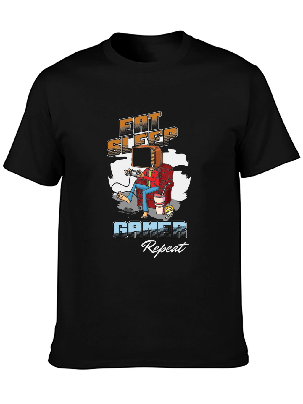 Eat Sleep Gamer Repeat T-Shirt