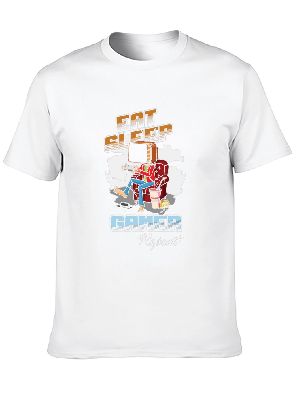 Eat Sleep Gamer Repeat T-Shirt