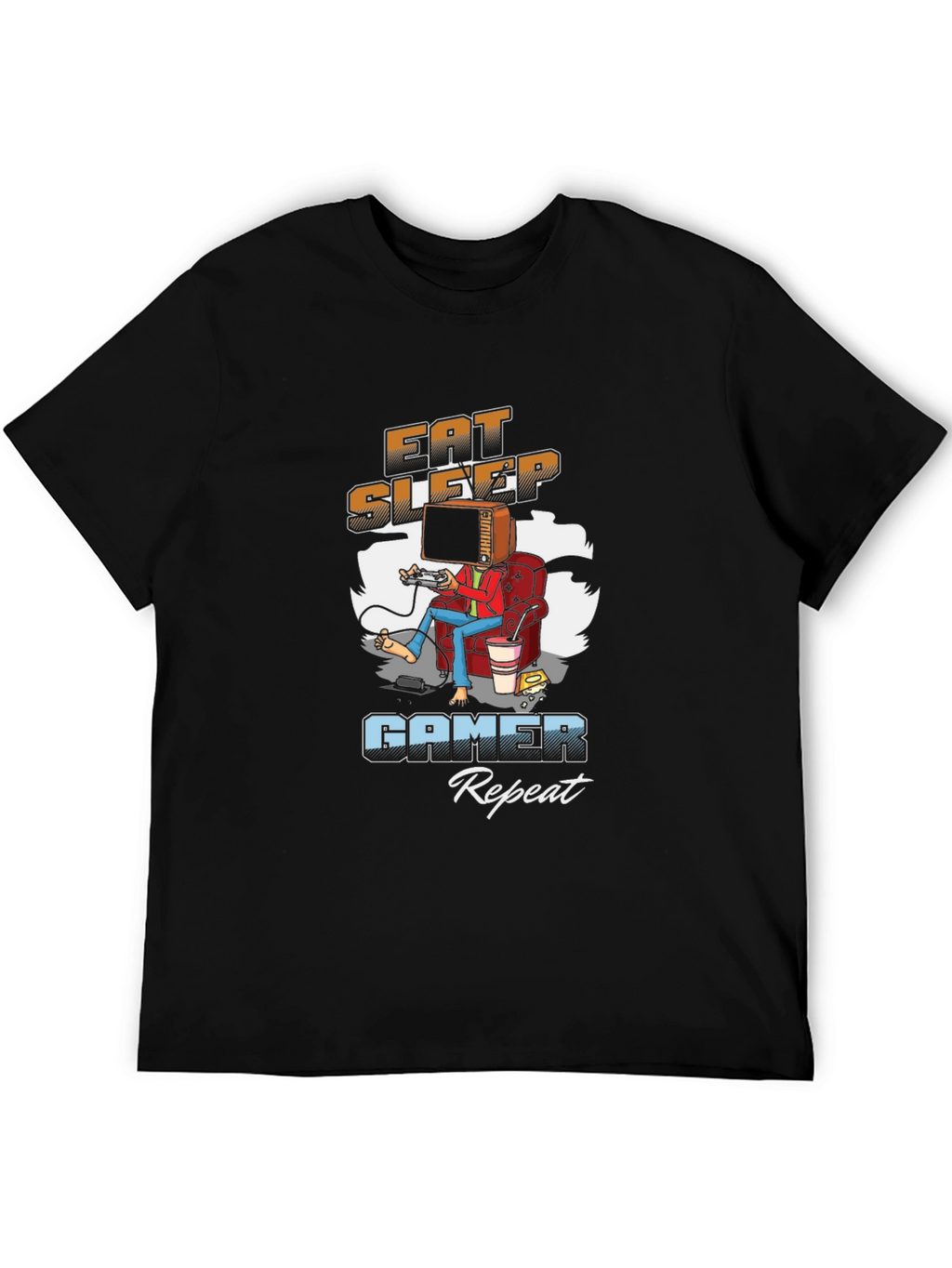 Eat Sleep Gamer Repeat T-Shirt
