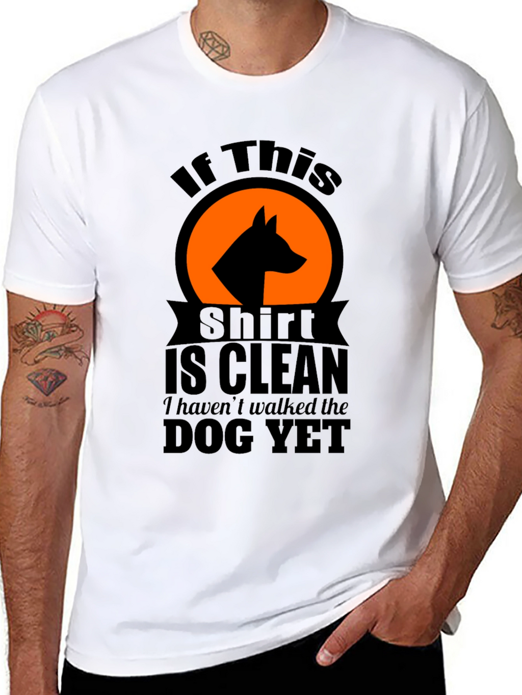 Dog Walk T-Shirt - If This Shirt Is Clean