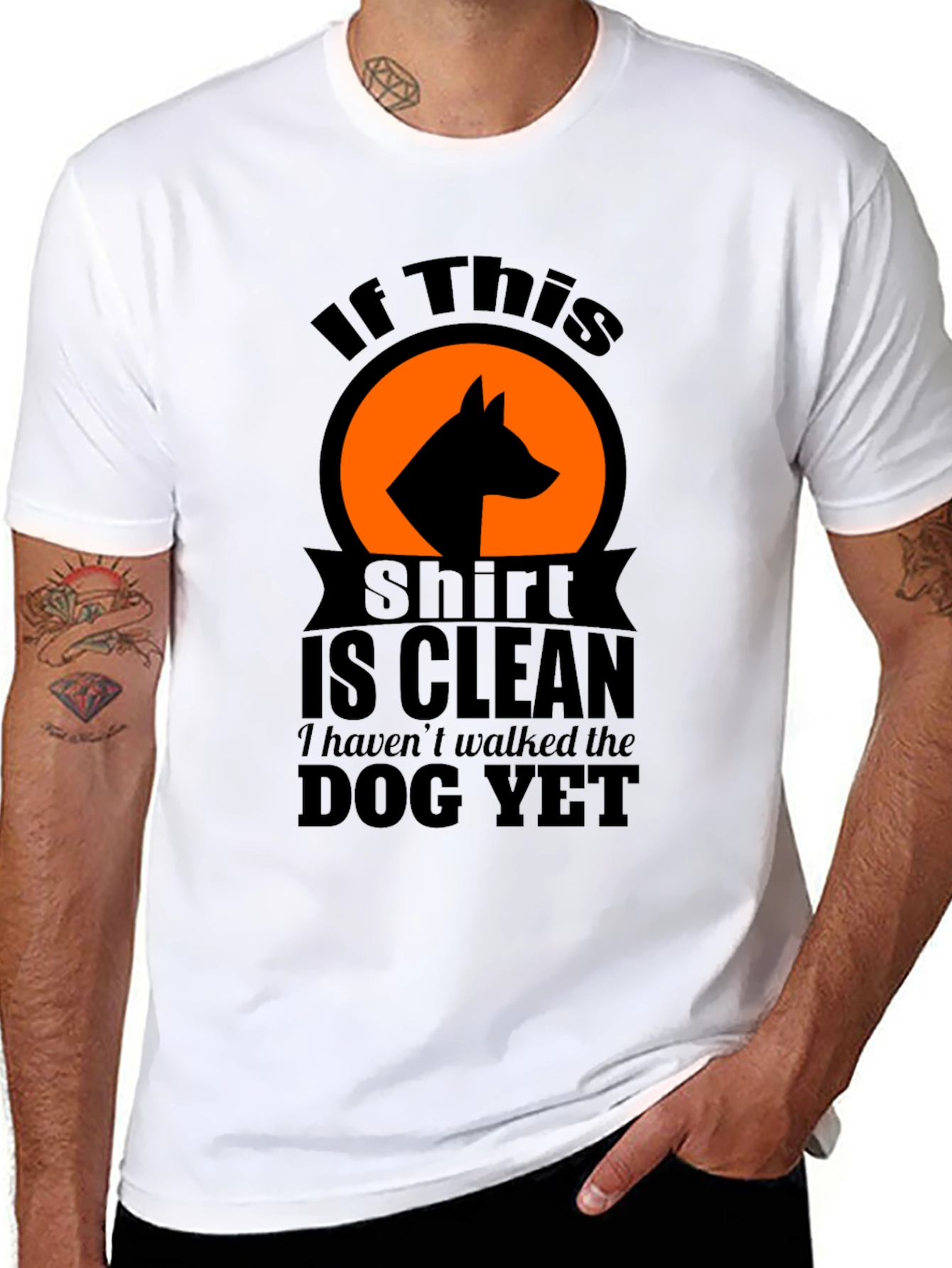 Dog Walk T-Shirt - If This Shirt Is Clean