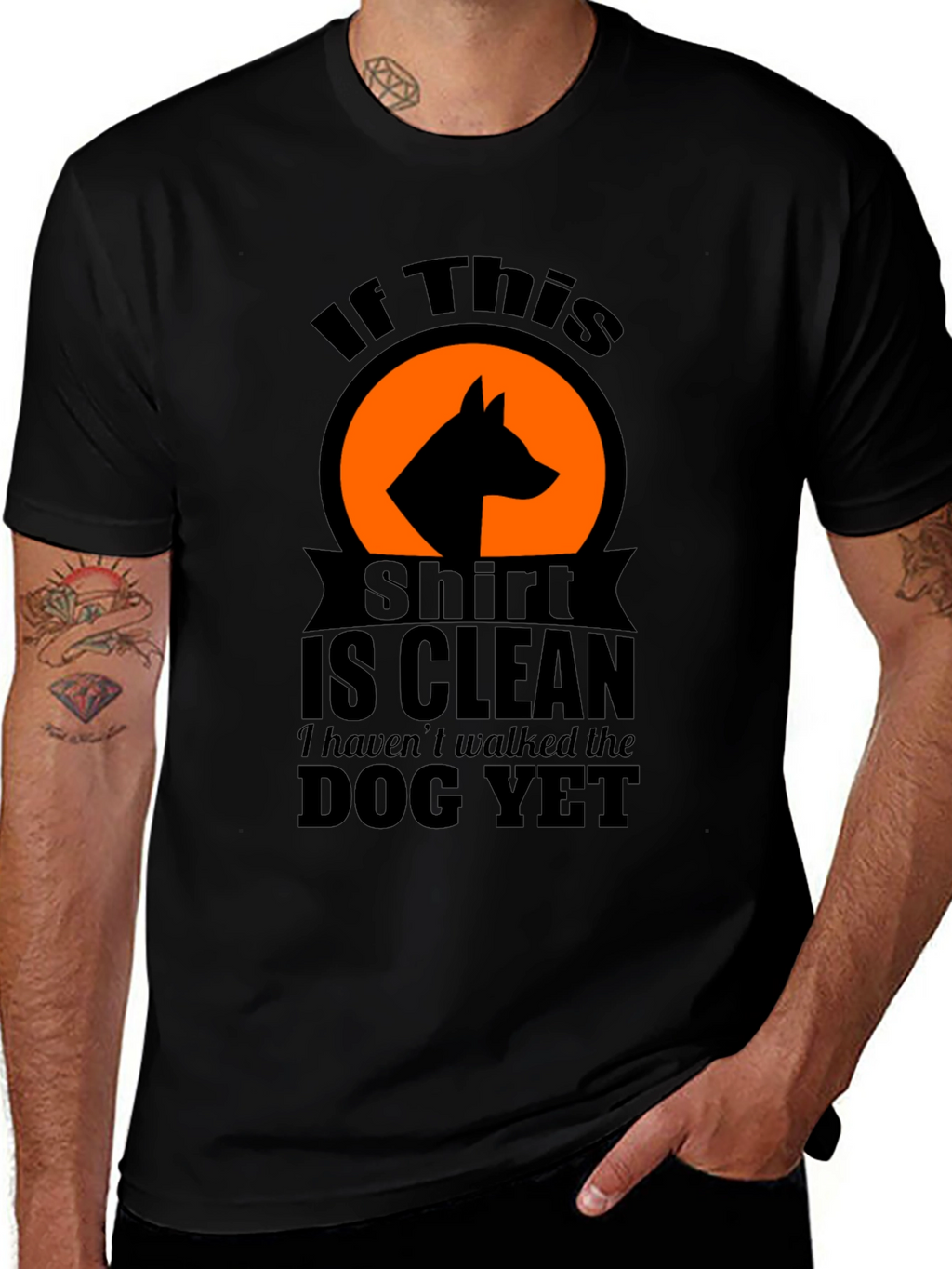 Dog Walk T-Shirt - If This Shirt Is Clean