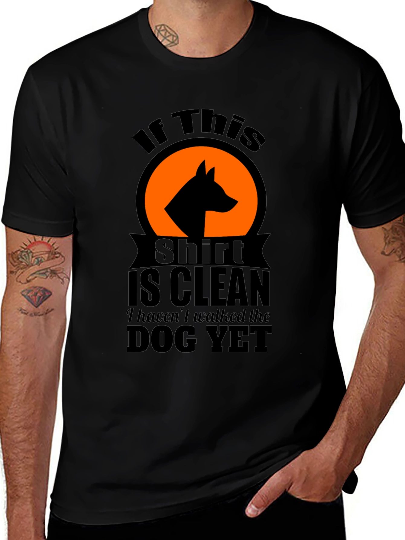 Dog Walk T-Shirt - If This Shirt Is Clean