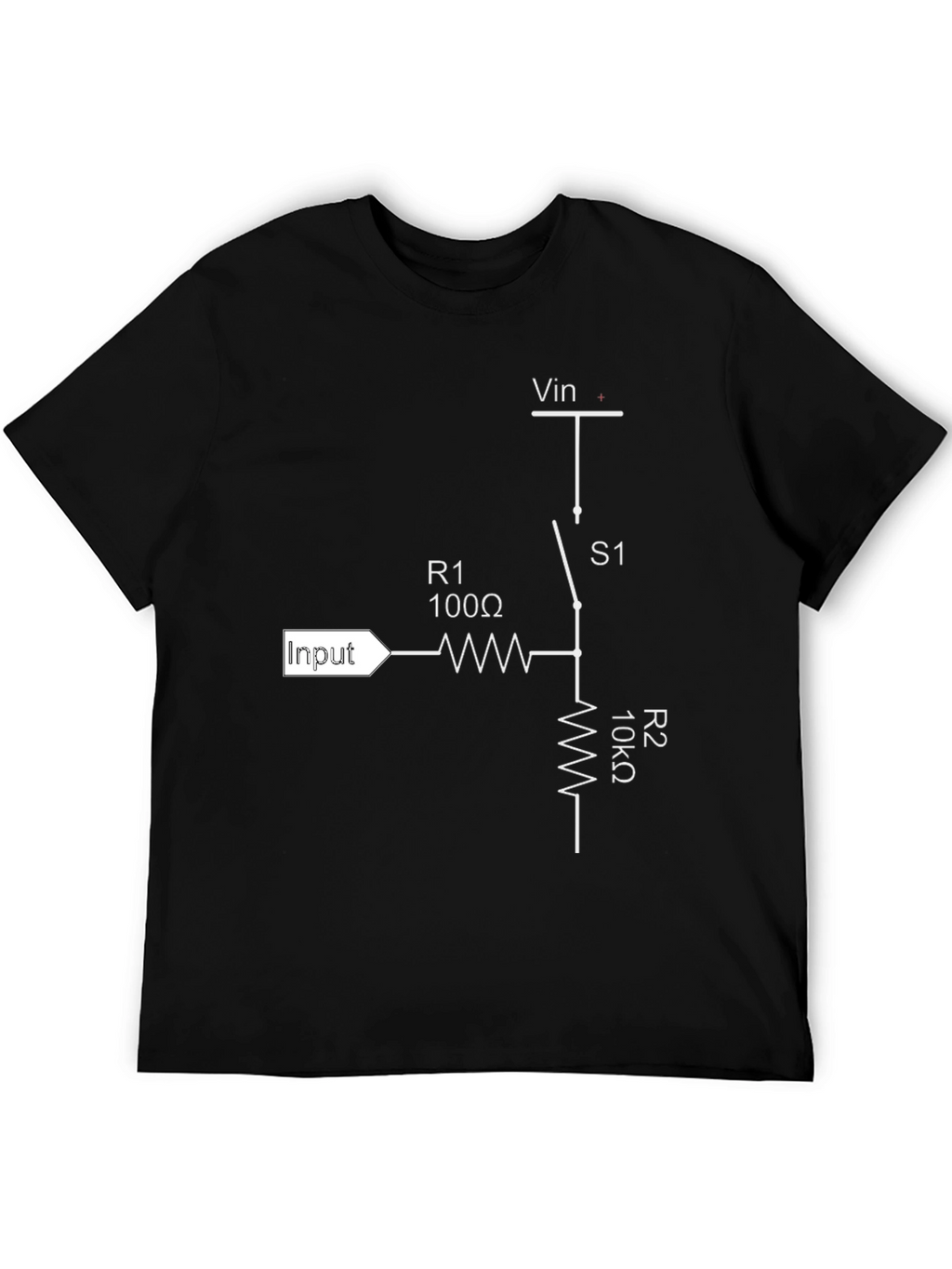 Circuit Diagram T-Shirt - Electronic Humor Apparel