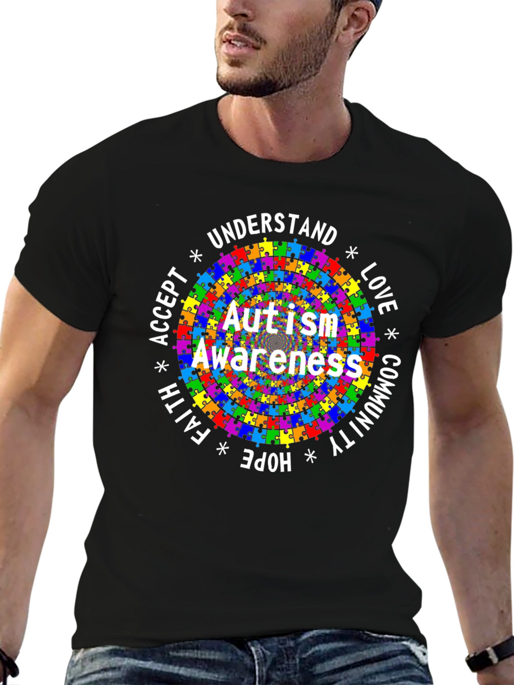 Autism Awareness T-Shirt: Understand Love Hope