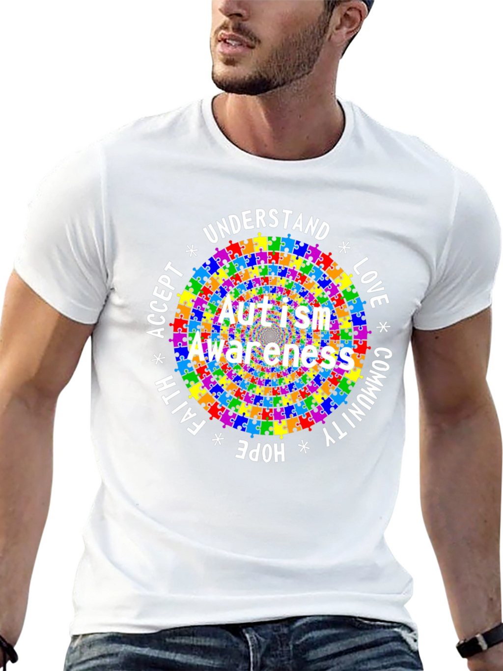 Autism Awareness T-Shirt: Understand Love Hope
