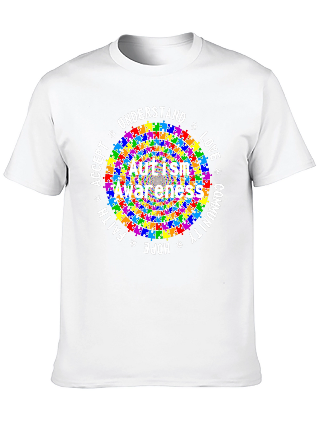 Autism Awareness T-Shirt: Understand Love Hope